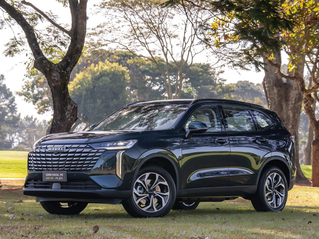 GWM Haval H6 se torna o primeiro híbrido plug-in flex fabricado no Brasil