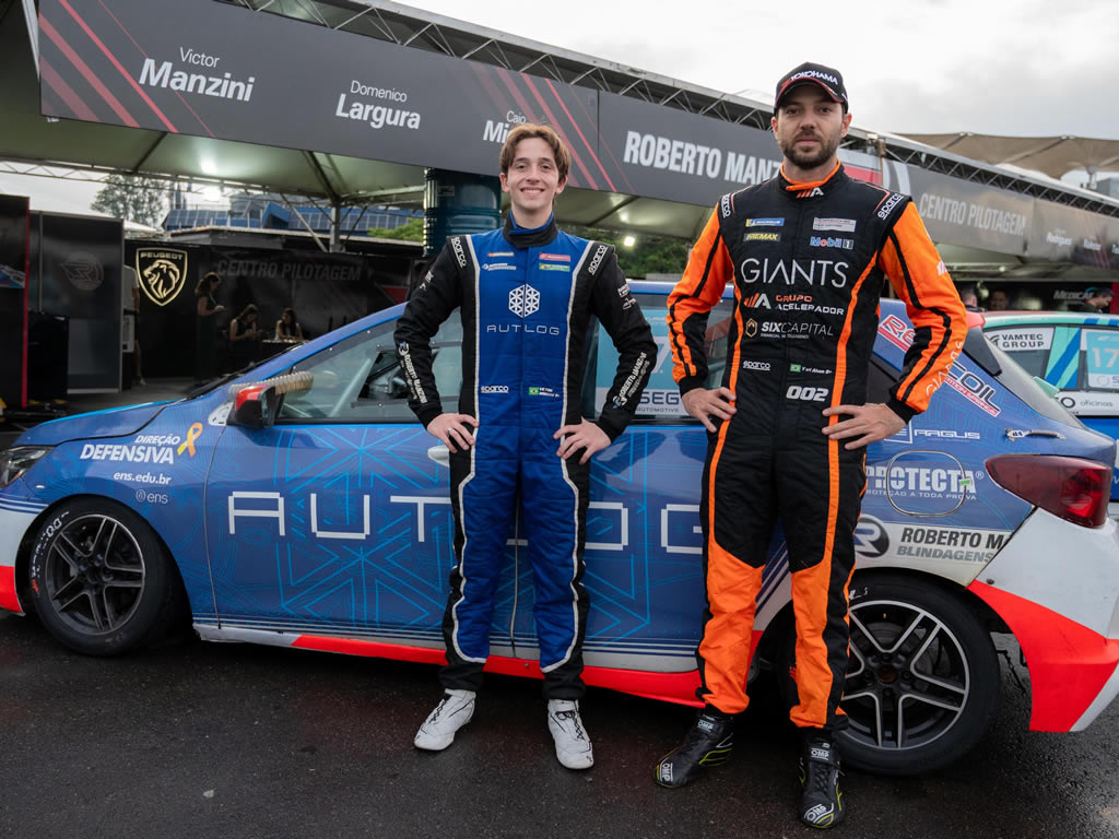 Victor Manzini corre com Yuri Alves na prova de endurance da Turismo Nacional em Santa Cruz do Sul, no sábado