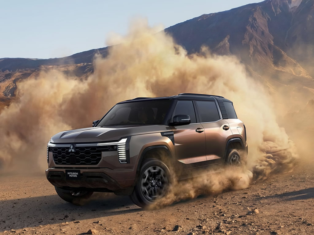 Quinta geração da Mitsubishi Pajero é apresentada e já está confirma pro Brasil